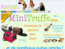 Tablet Screenshot of minitruffe.com